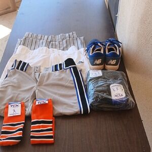 Make Offer!  TC Athletic Orange and Black Socks